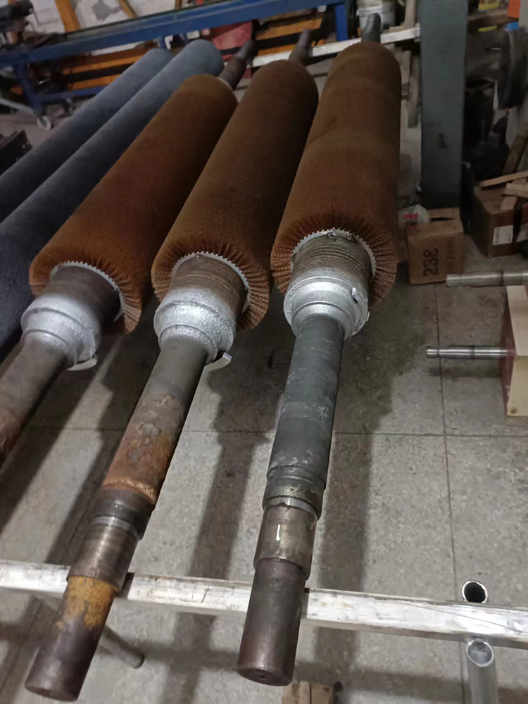 鋁板鋼板銅帶脫脂線輥刷